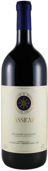 Вино "Sassicaia", Bolgheri Sassicaia DOC, 2013, 1.5 л - 1,5 л