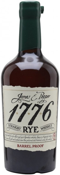 Джеймс И. Пеппер, "1776" Стрейт Рай Баррель Пруф, 750 мл - 0,75 л