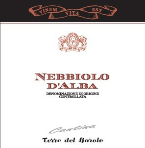 Терре дель Бароло Небиоло д’Альба 2004 DOC