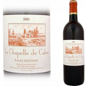 Ля Шапель де Калон 2004 AOC 2-е вин - 0,75 л