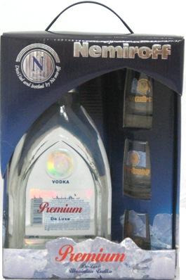 Немирофф Премиум подарочная коробка с 3 бокалами