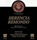 Эренциа Ремондо 2001 DOC Резерв