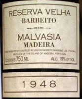 Барбейто Мальвазия 1948 - 0,75 л