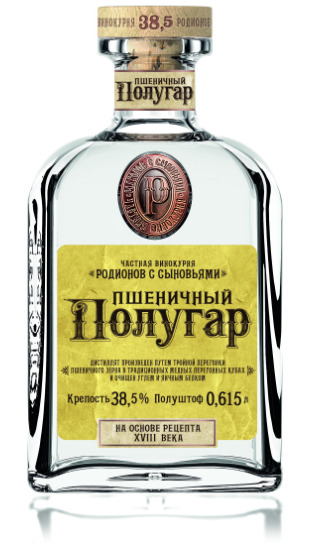 Пшеничный Полугар Подарочная упаковка - 0,1 л