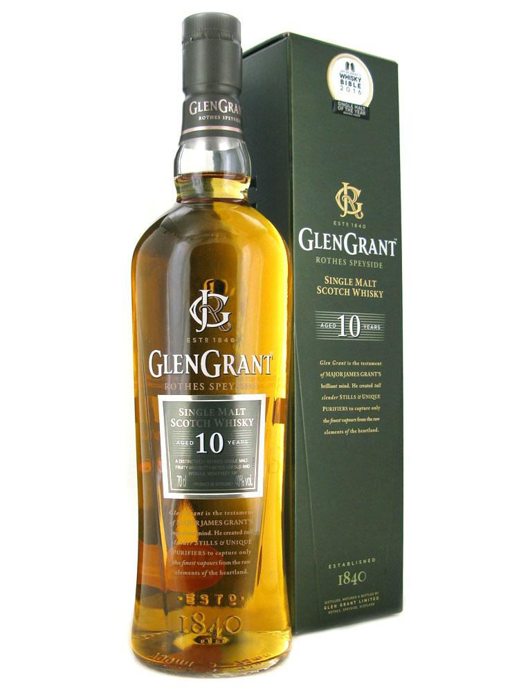 Глен Грант 10 лет Подарочная упаковка - 0,7 л