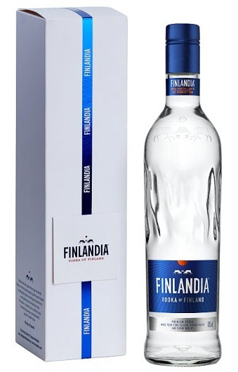 Финляндия Подарочная упаковка + 2 рюмки - 0,7 л