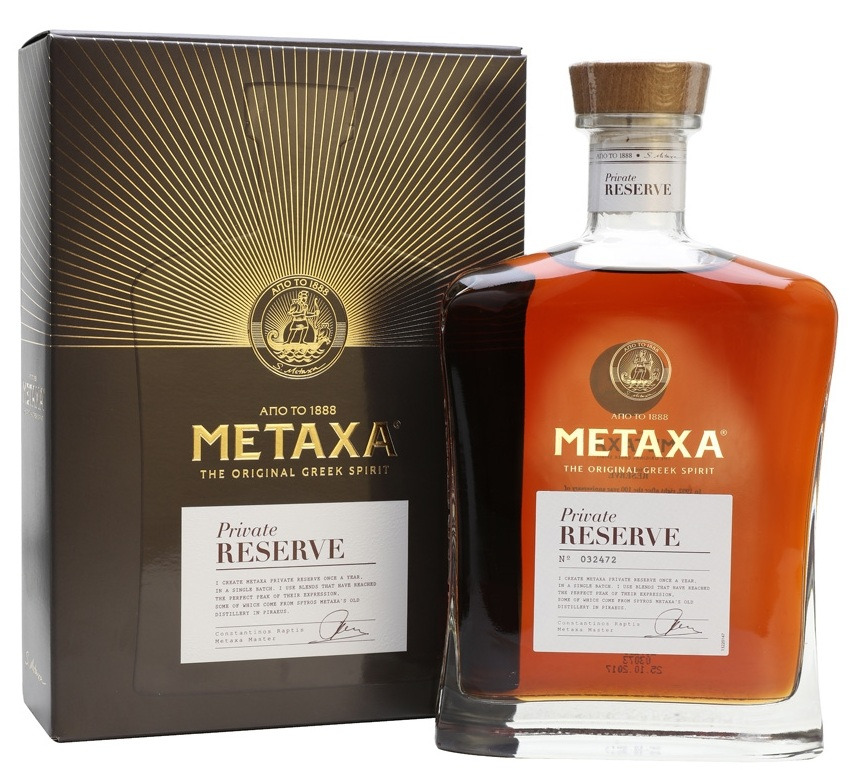 Метакса Private Reserve Подарочная упаковка - 0,7 л