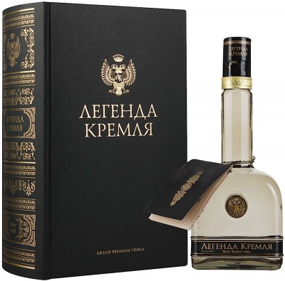 "Легенда Кремля", в подарочной упаковке (фолиант) - 0,05 л