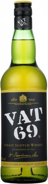 Виски "VAT 69", 1 л - 1 л