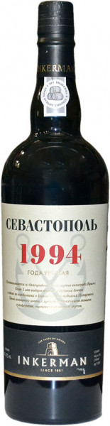 Портвейн Инкерман, "Севастополь" 1994 - 0,75 л