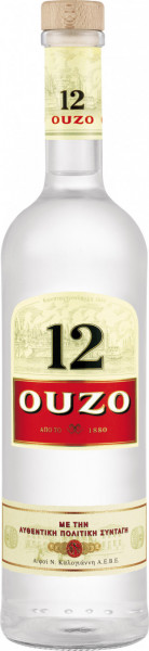 Водка "Ouzo 12", 1 л - 1 л