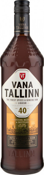 "Старый Таллинн" 40%, 1 литр - 1 л