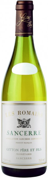 Вино Gitton Pere & Fils, "Les Romains", Sancerre AOC, 2013, 0.375 л - 0,375 л