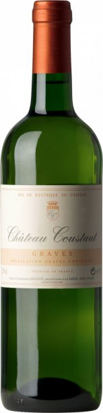 Вино Chateau Coustaut, Graves AOC, 2012, 0.375 л - 0,375 л