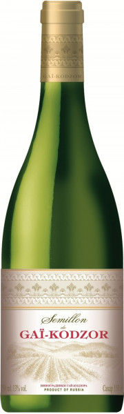 Вино Семильон де Гай-Кодзор, 2016 - 0,75 л