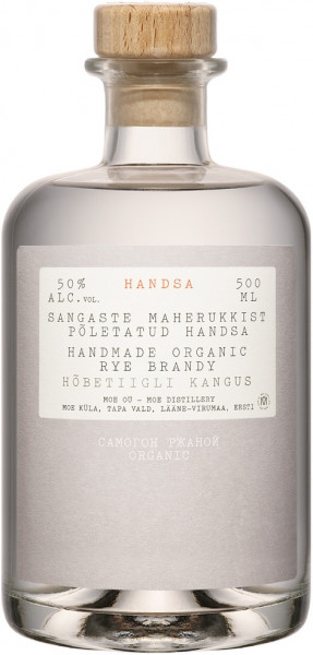 Водка "Handsa" Organic (63,2%), 0.5 л - 0,5 л