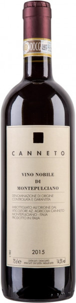 Каннето, Вино Нобиле ди Монтепульчано, 2015, 750 мл - 0,75 л