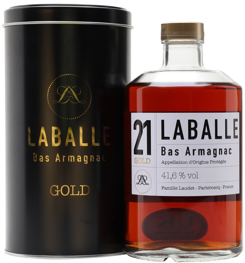 Лабалль, 21 Голд, Ба Арманьяк, в подарочной коробке - 0.5 л