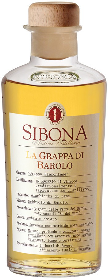 Сибона, Ла Граппа ди Бароло - 0.5 л