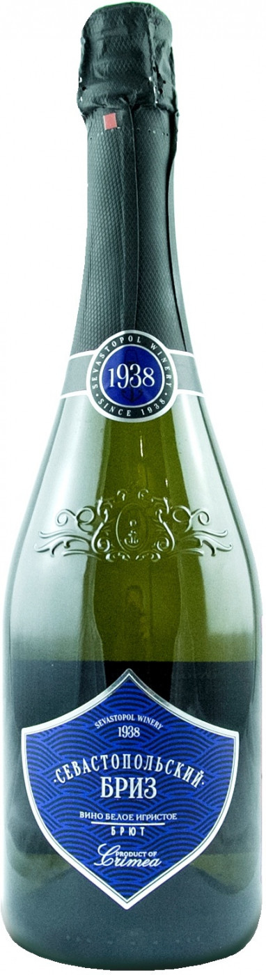 Игристое вино "Севастопольский Бриз" Брют - 750 мл