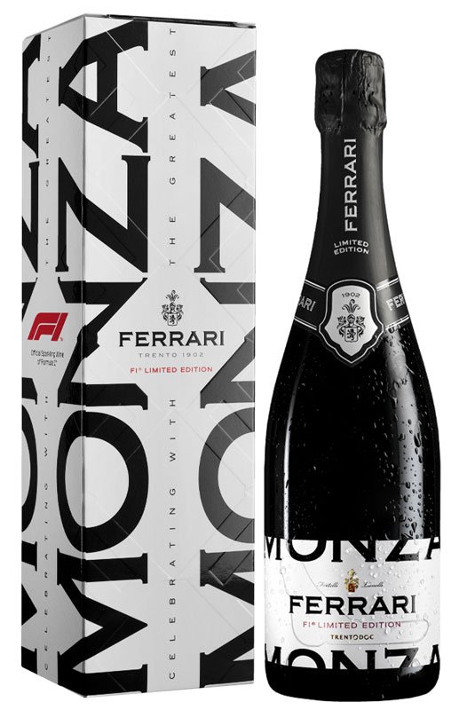 Феррари, Брют "Формула 1", в подарочной коробке "Монца" - 750 мл