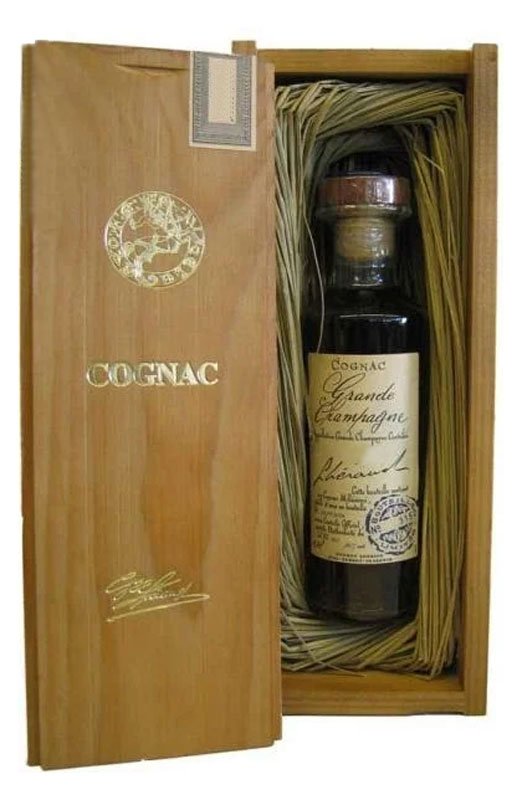 Леро, Коньяк 1987 Гранд Шампань, в деревянной коробке - 0.7 л