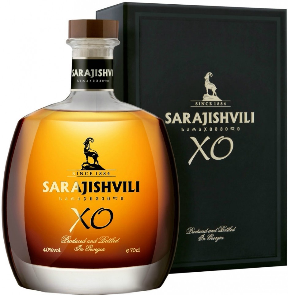 "Сараджишвили" ХО, в подарочной коробке - 0.7 л