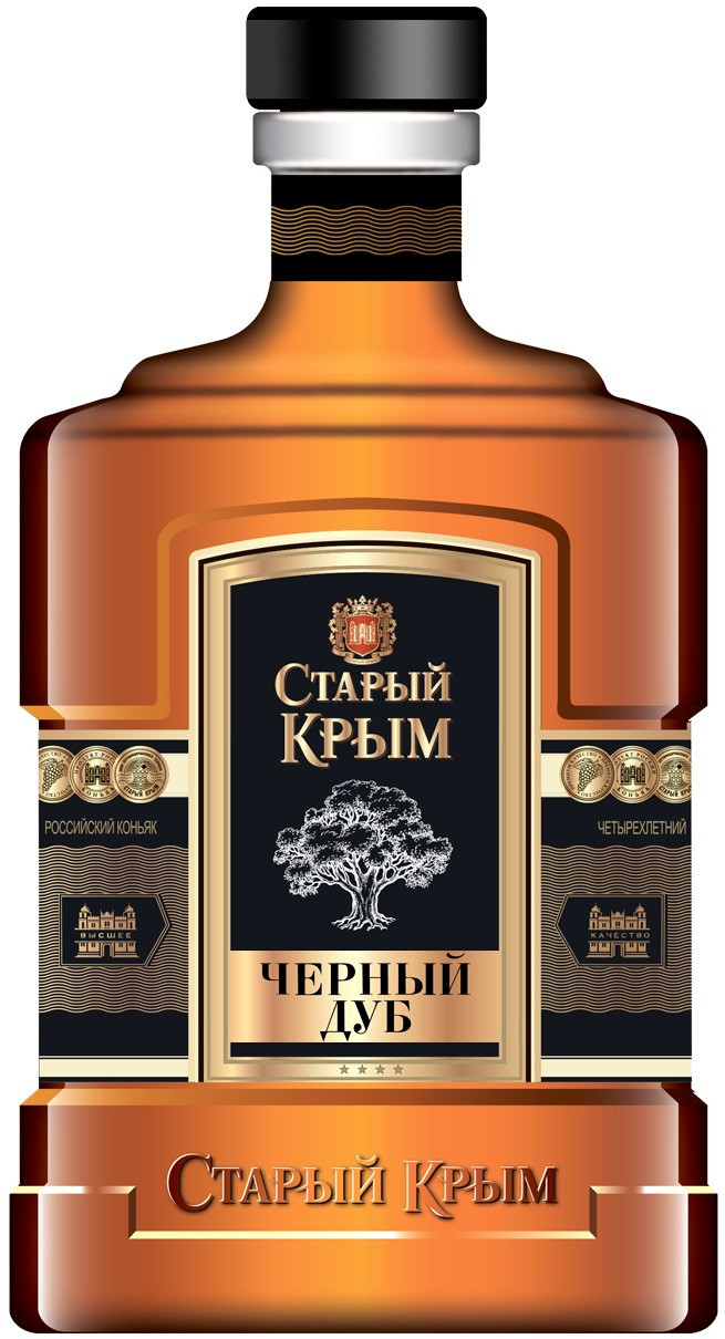 "Старый Крым" Черный Дуб - 0.5 л