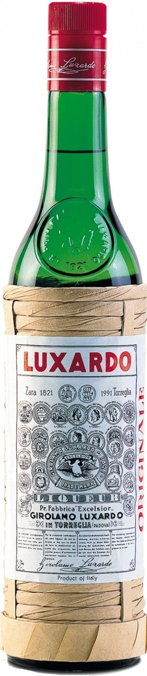 Люксардо, Мараскино Ориджинале, в бутылке в соломенной оплетке - 750 мл