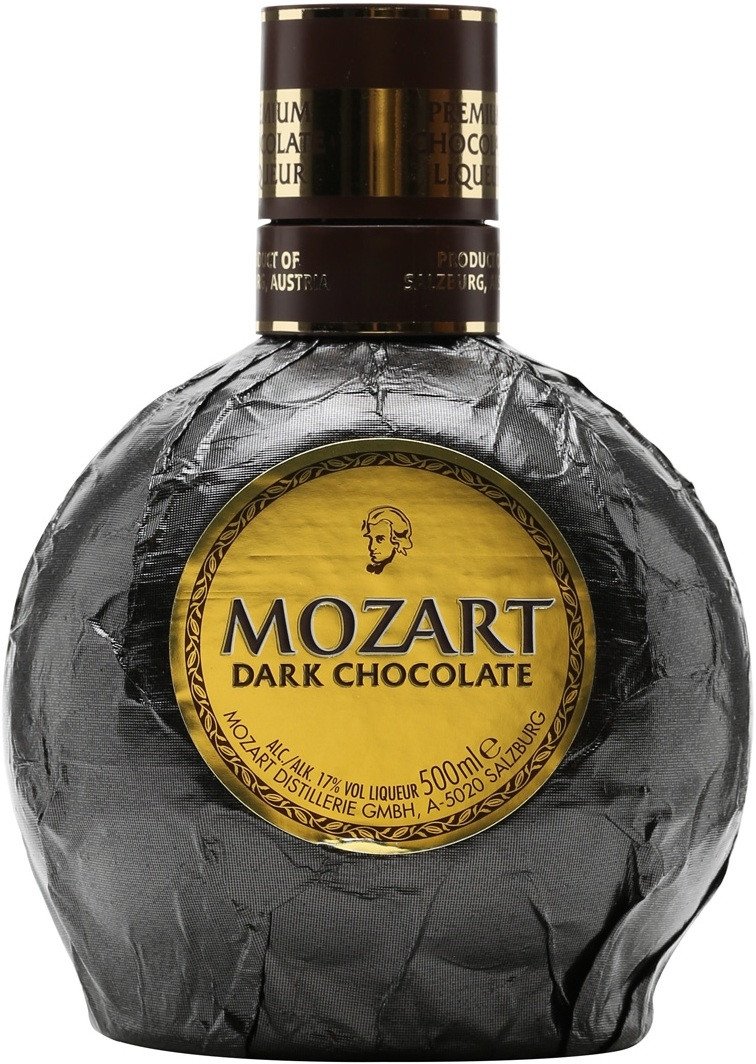 Моцарт Блэк, черный шоколад - 0.5 л