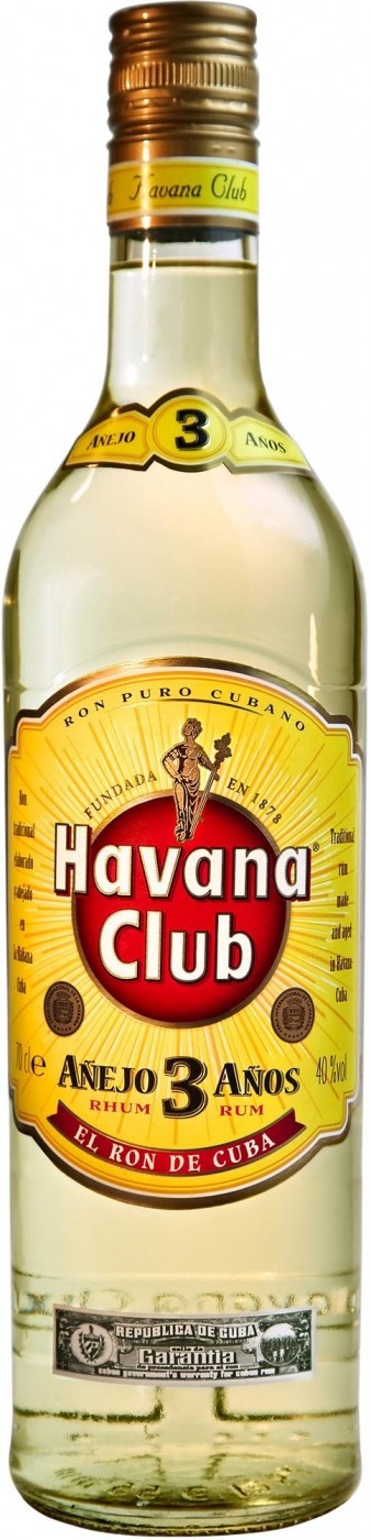 Гавана Клуб 3 года - 0.7 л