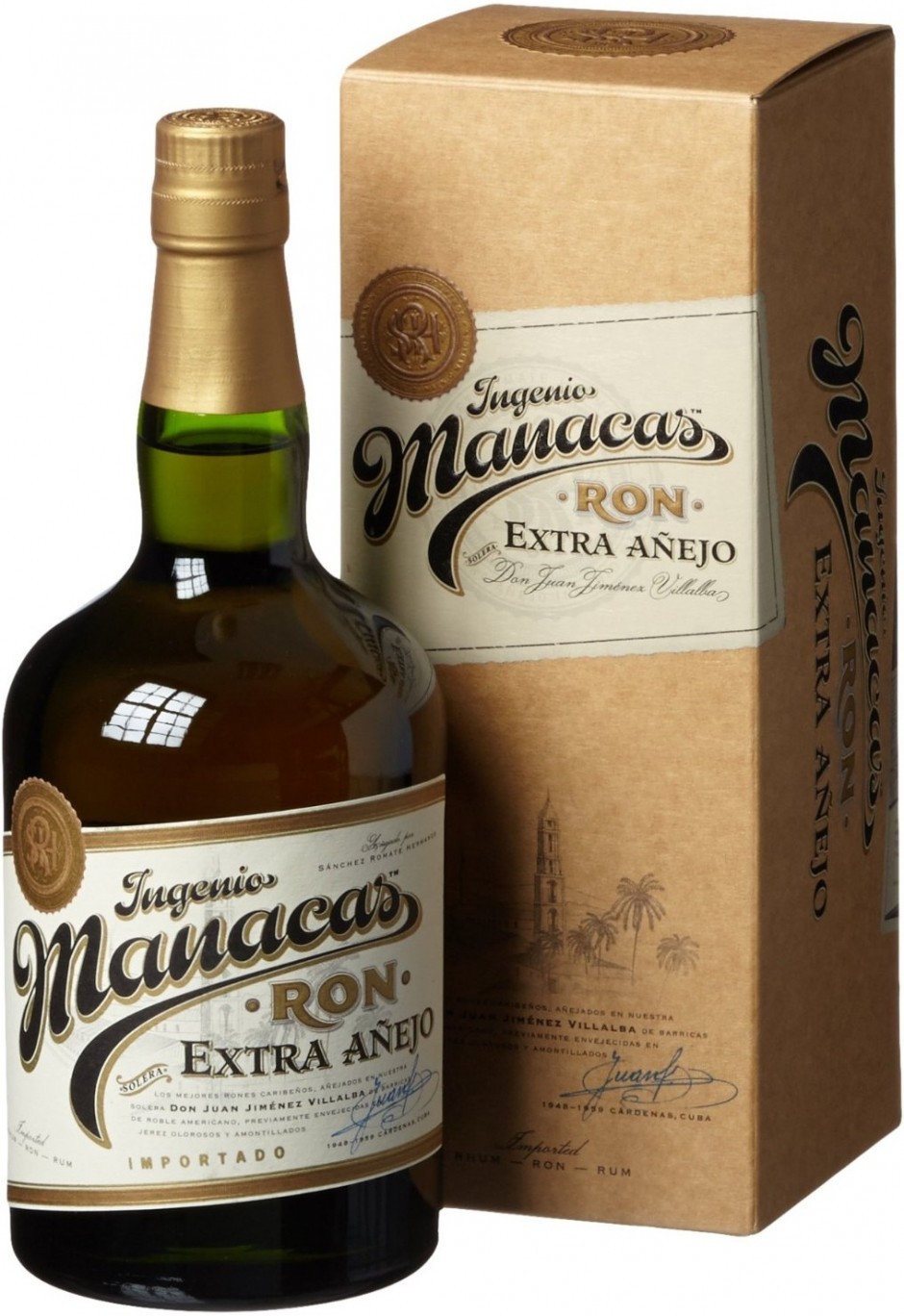 "Инхенио Манакас" Экстра Аньехо, в подарочной коробке - 0.7 л