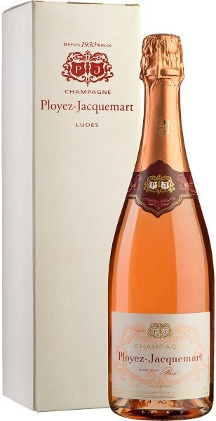 Шампань Плойе-Жакмар, Экстра Брют Розе, в подарочной коробке - 750 мл