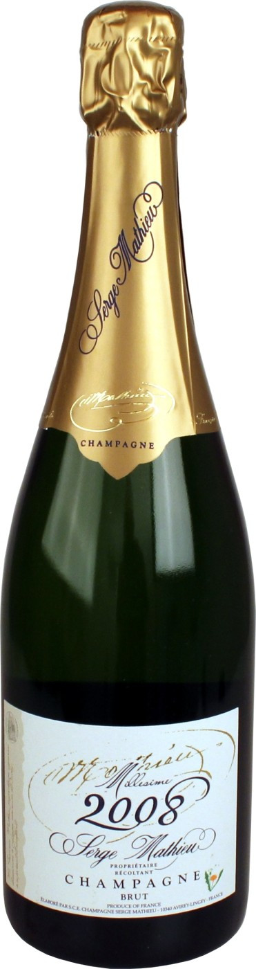 Шампань Серж Матье, Брют Миллезим, 2008 - 1.5 л