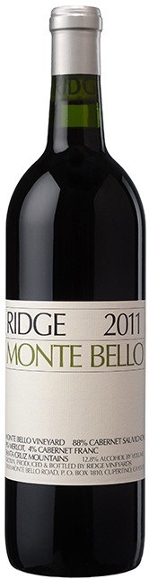 Ридж, "Монте Белло", 2011 - 750 мл