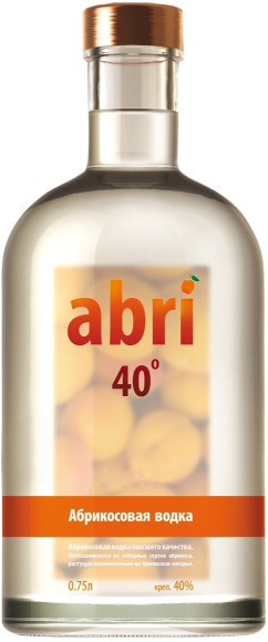 Абри, Абрикосовая водка - 0.5 л