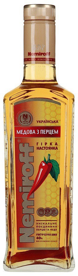 Немирофф Медовая с перцем - 0.7 л